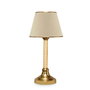 Opviq Lámpara de Mesa AYD-2980 Beige y Dorado